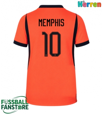 Niederlande Memphis Depay #10 Replik Heimtrikot WM 2026 Kurzarm
